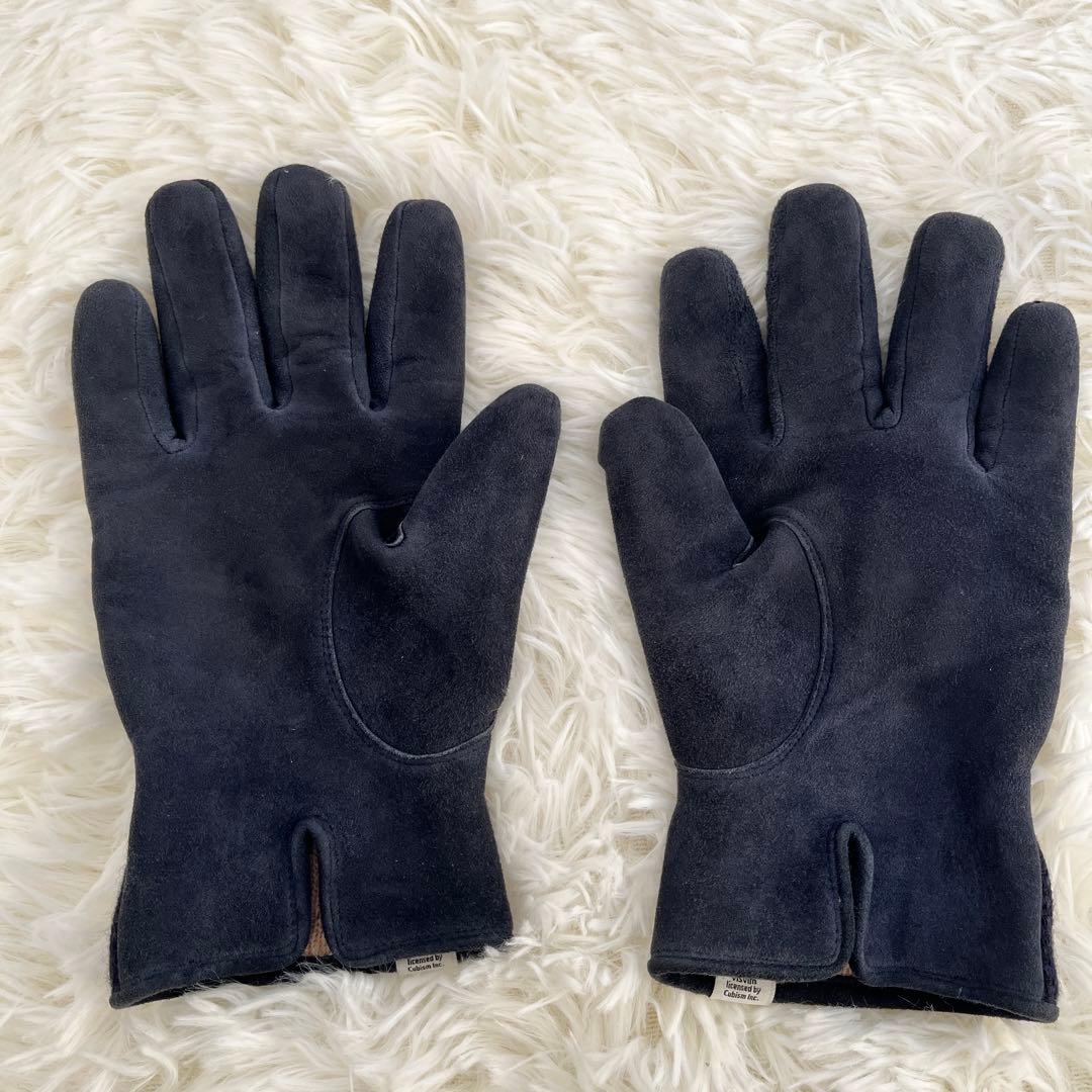 VISVIMヴィズヴィムGLOVE カシミア x スウェード製グローブ 手袋