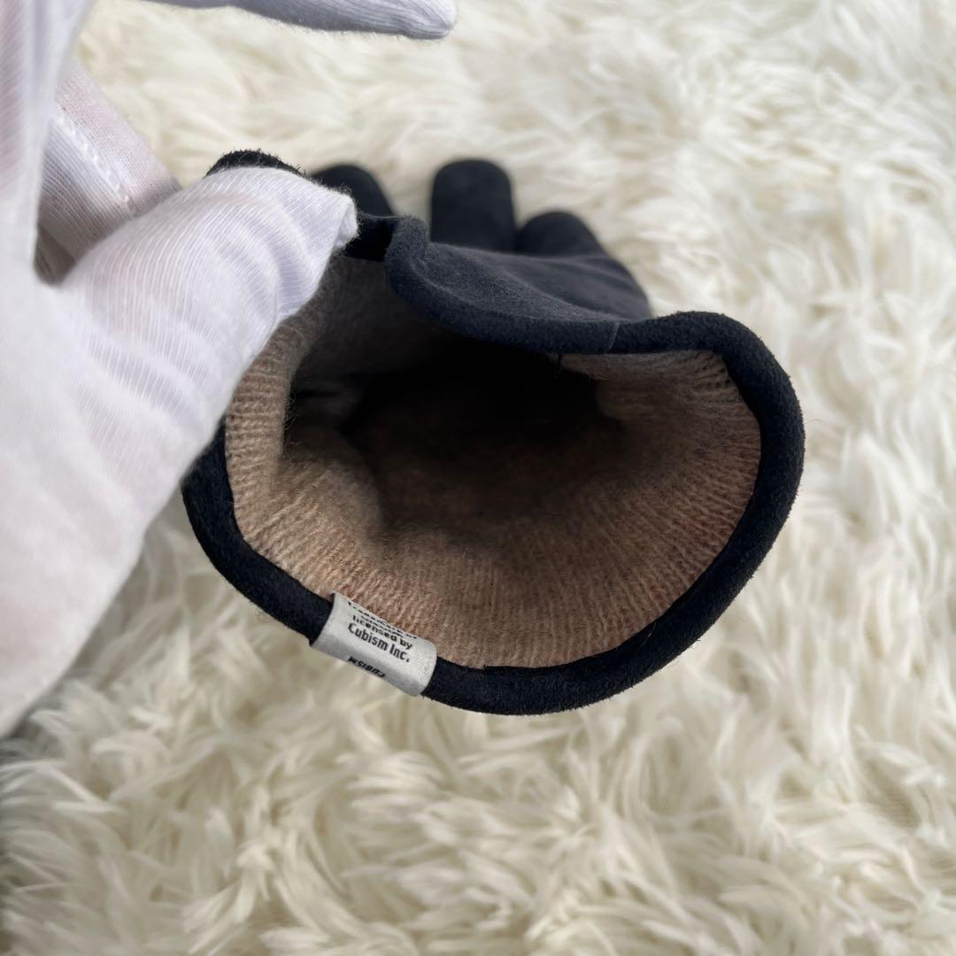 VISVIMヴィズヴィムGLOVE カシミア x スウェード製グローブ 手袋