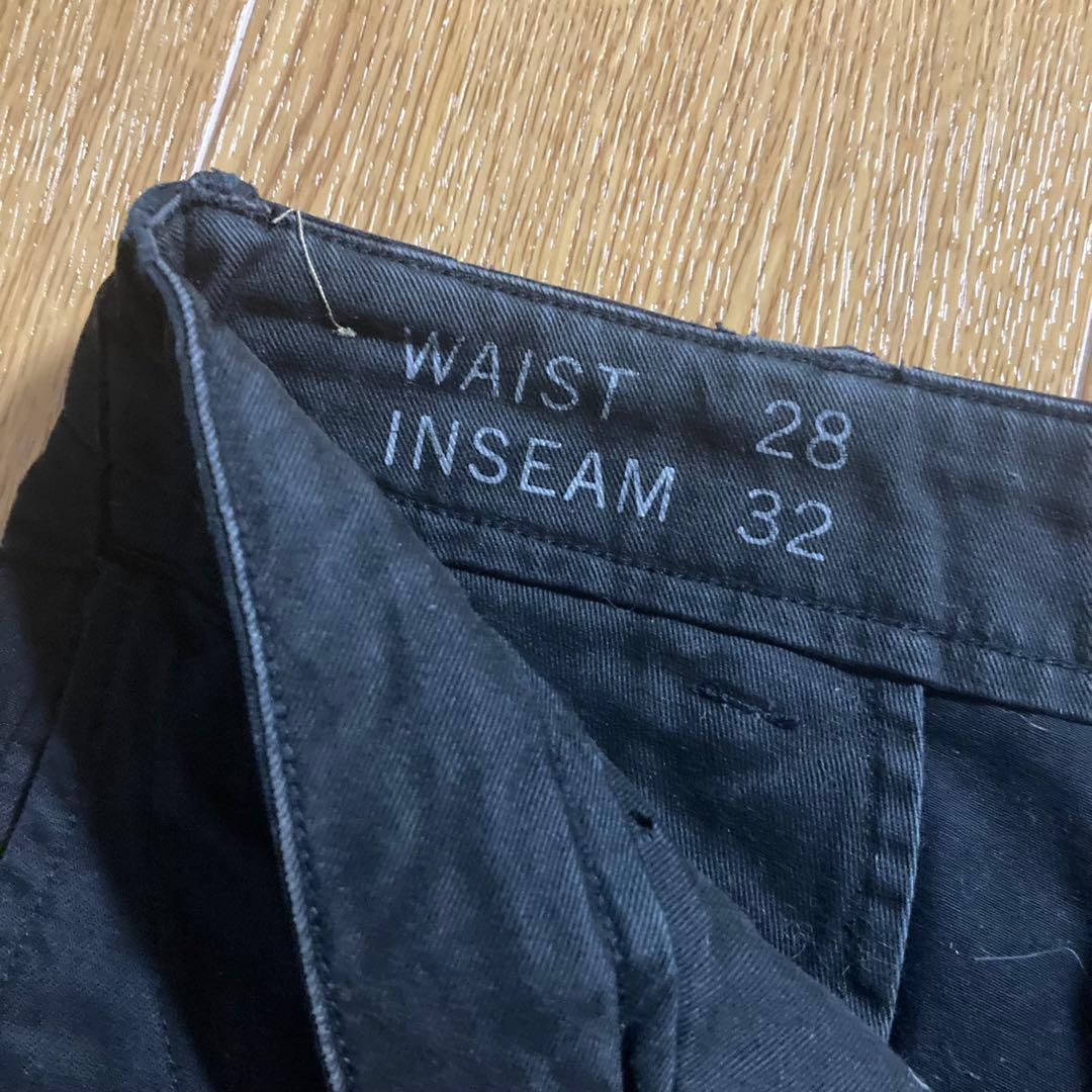 ラルフローレン RRL オフィサーズチノ ブラック チノパン