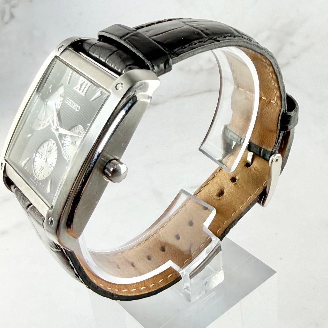 【新品電池】 セイコー レトログラード クロノ タンク 5Y66-0AC0