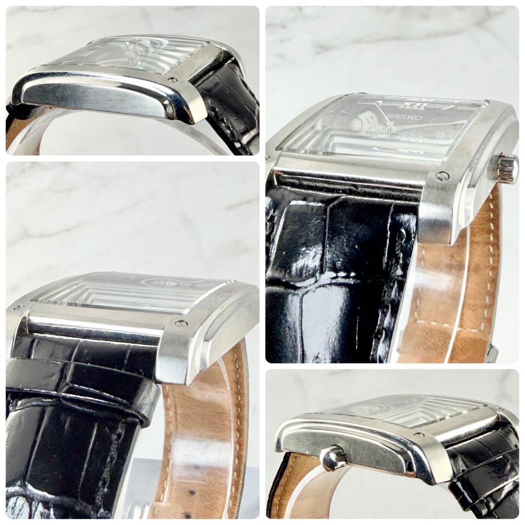 【新品電池】 セイコー レトログラード クロノ タンク 5Y66-0AC0