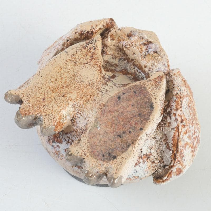 乾漆　梟　香炉　置物　飾り物　燭台　合わせ箱　C　9280