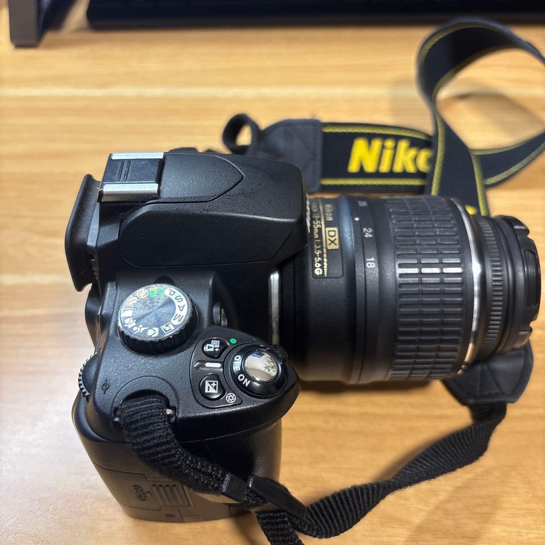 Nikon ニコン デジタル一眼レフカメラ D60 レンズストラップ付き