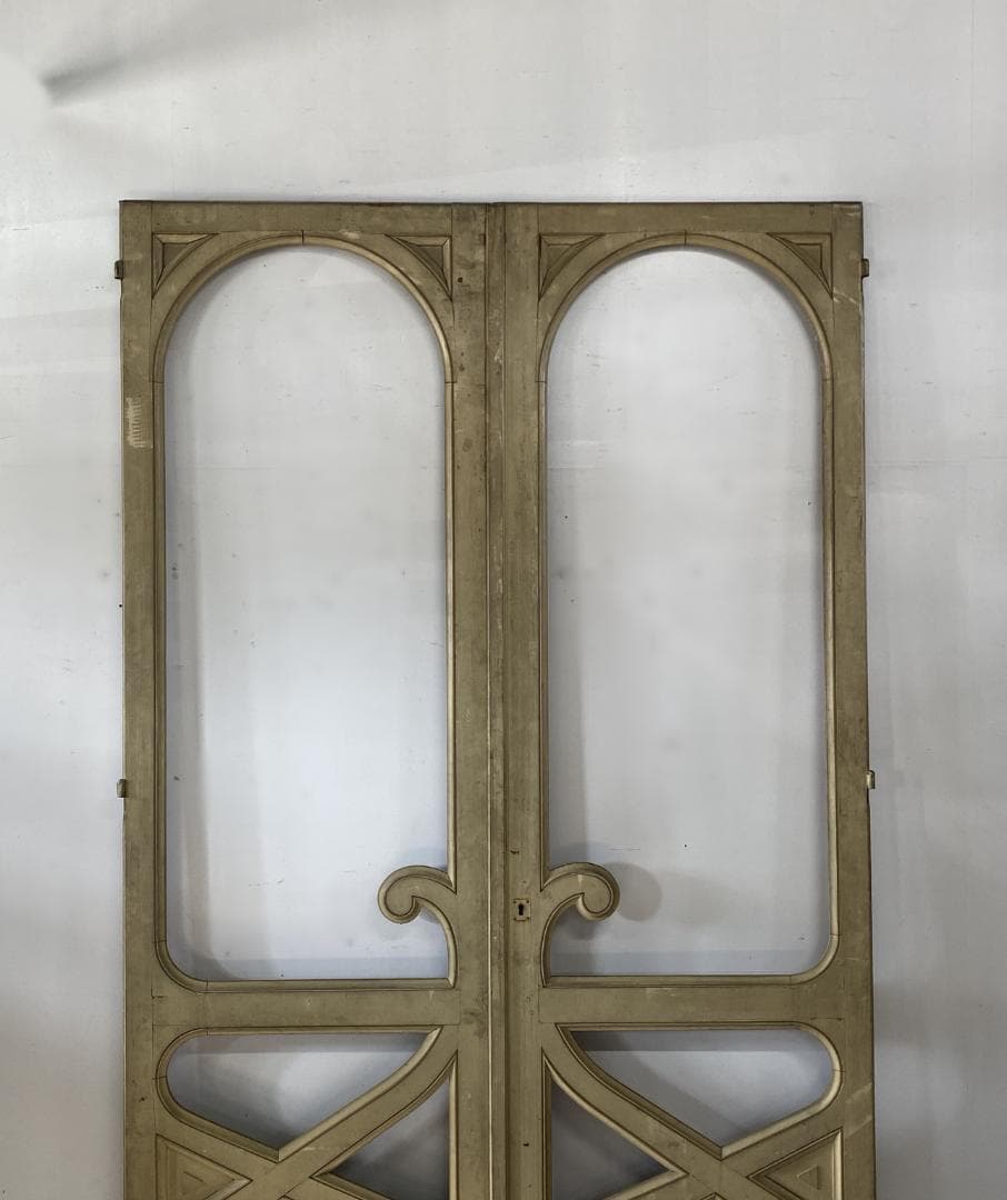 フランス アンティーク Double Door ドア テーブル チェア