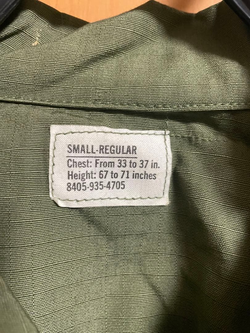 60s米軍ジャングルファーティーグジャケットミリタリー　ビンテージ