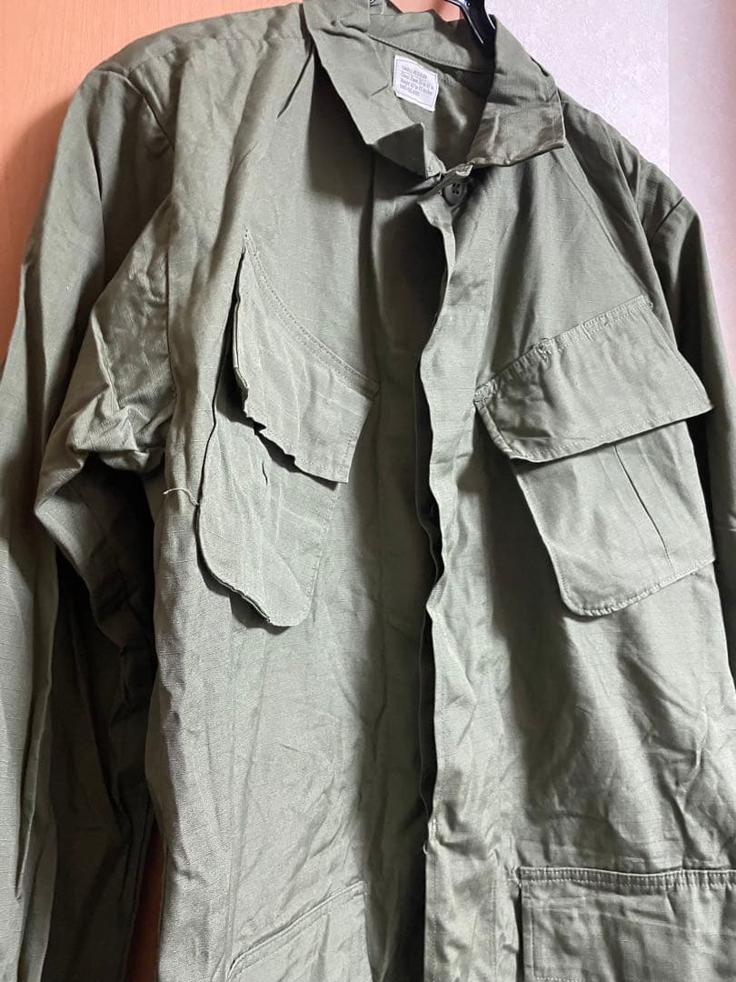 60s米軍ジャングルファーティーグジャケットミリタリー　ビンテージ