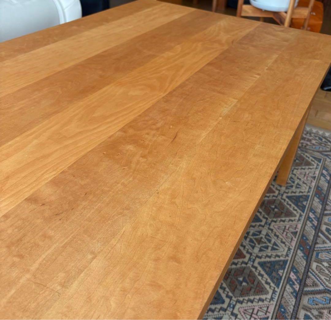 ふ*3様 北の住まい設計社　センターテーブル　ローテーブル　無垢　メイプル