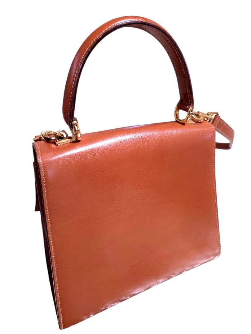 GUCCI ブラウン ハンドバッグ ゴールド金具 グッチ ショルダーバッグ