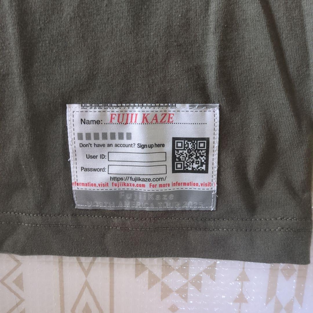 週末値下げ❣️Fujii Kaze2025NATour グリーンポテチT、MかL