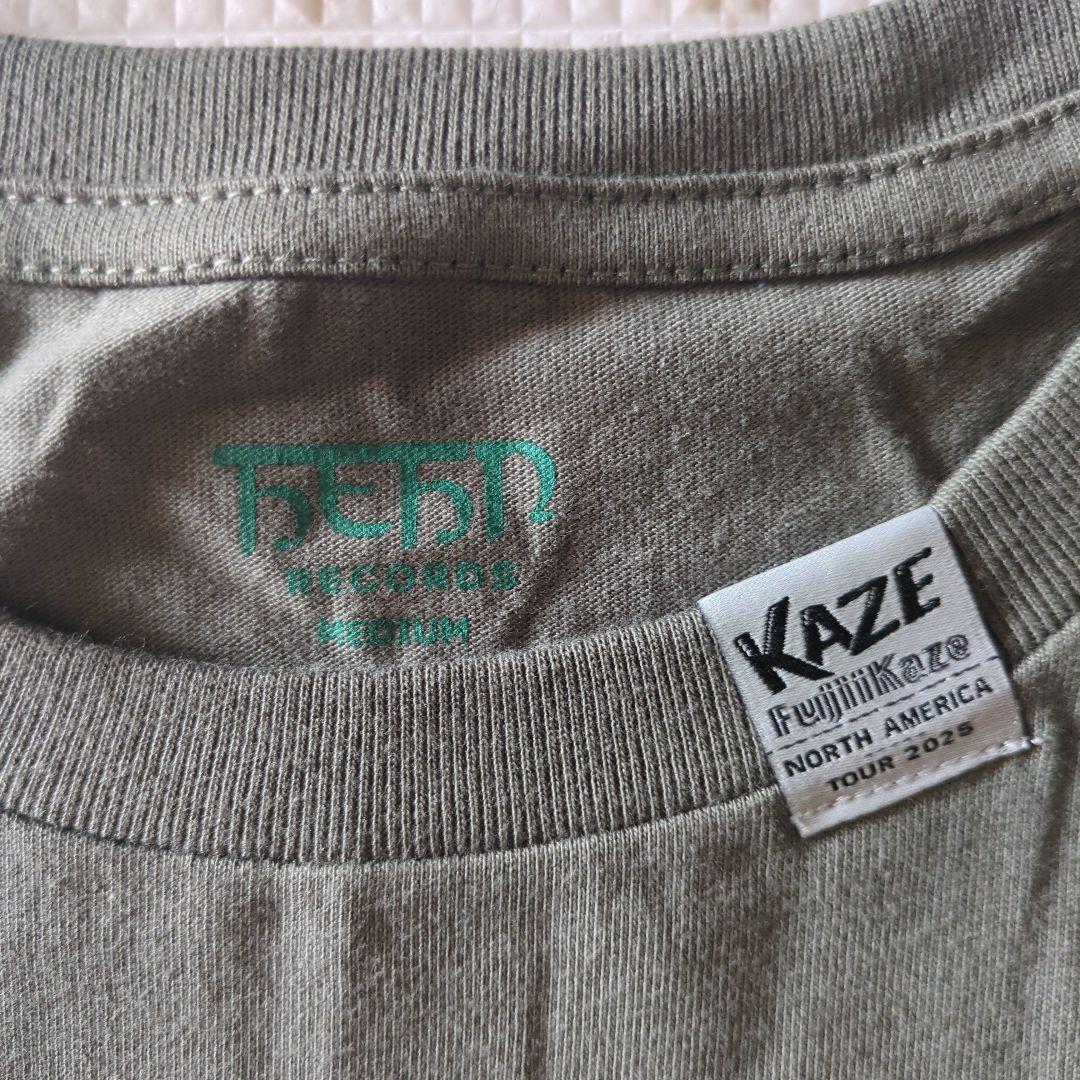 週末値下げ❣️Fujii Kaze2025NATour グリーンポテチT、MかL