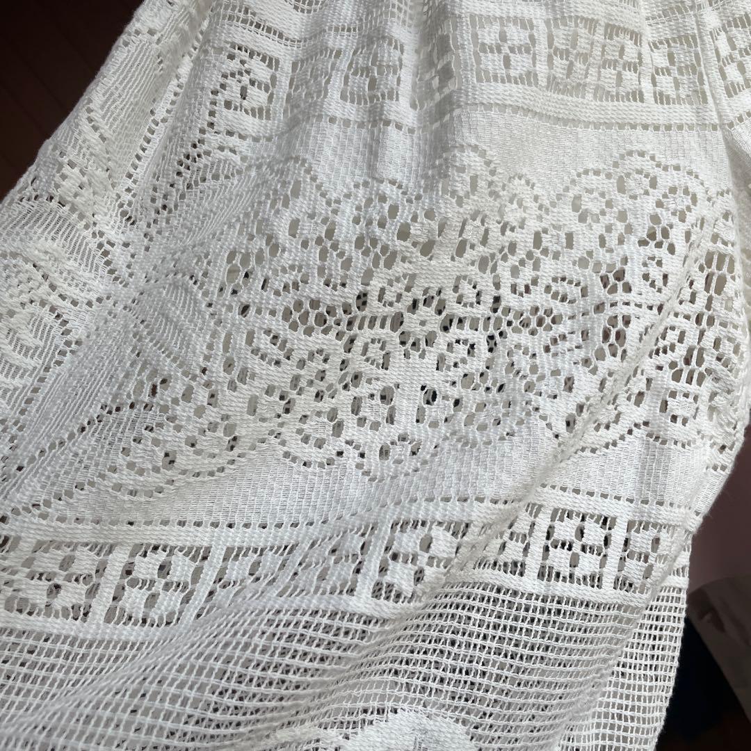 超美品Dolce&Gabbanaガウチョ　鍵編み　春夏　リゾート　旅行