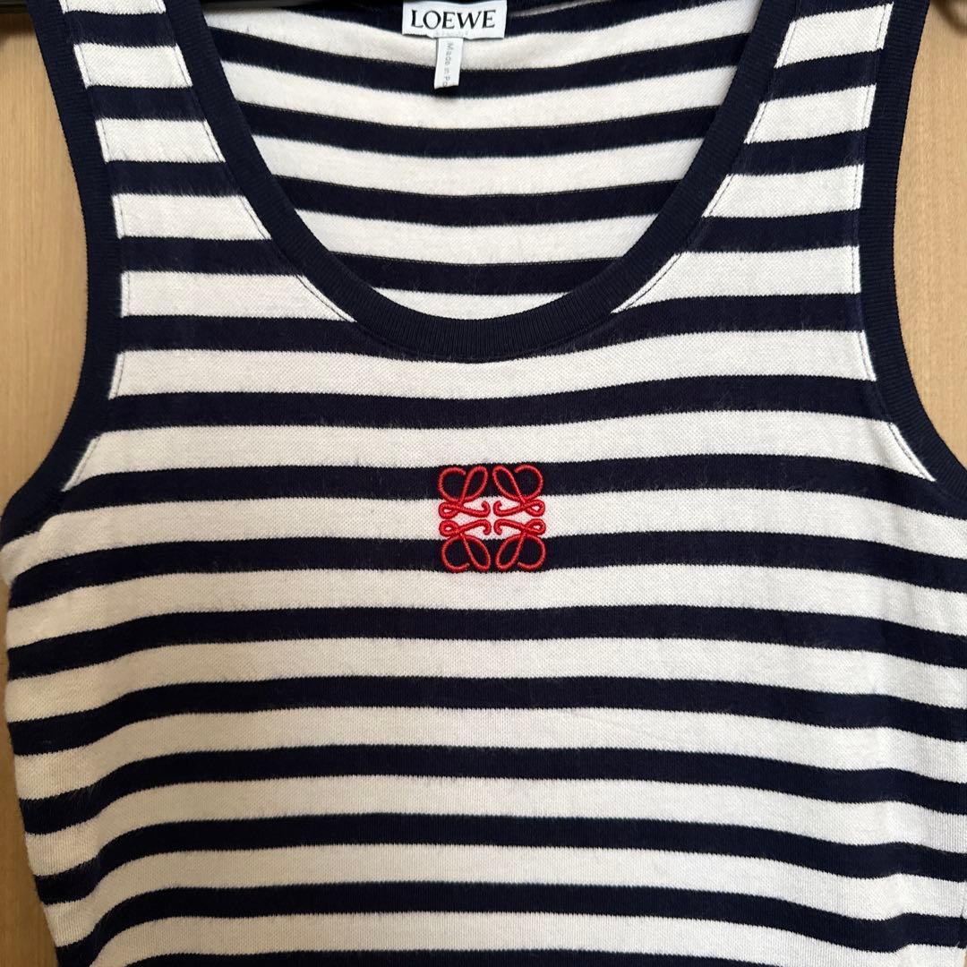 ロエベ　LOEWE タンクトップ　ロゴ