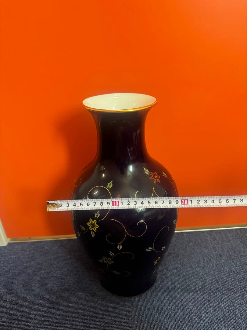 1940  ノリタケ/スタジオコレクション瑠璃金彩 花瓶