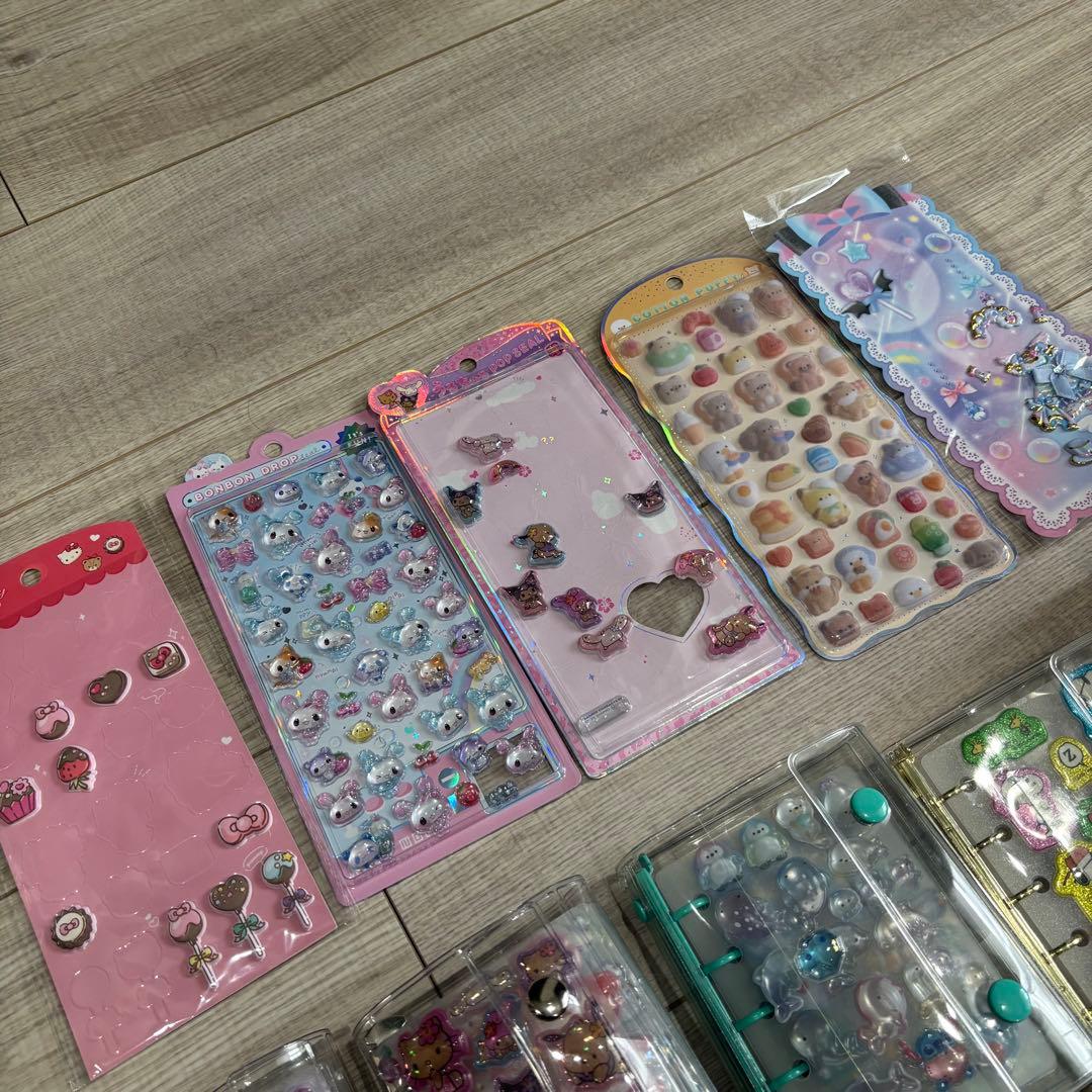 シール帳完成品　ボンボンドロップシール　正規品　シール