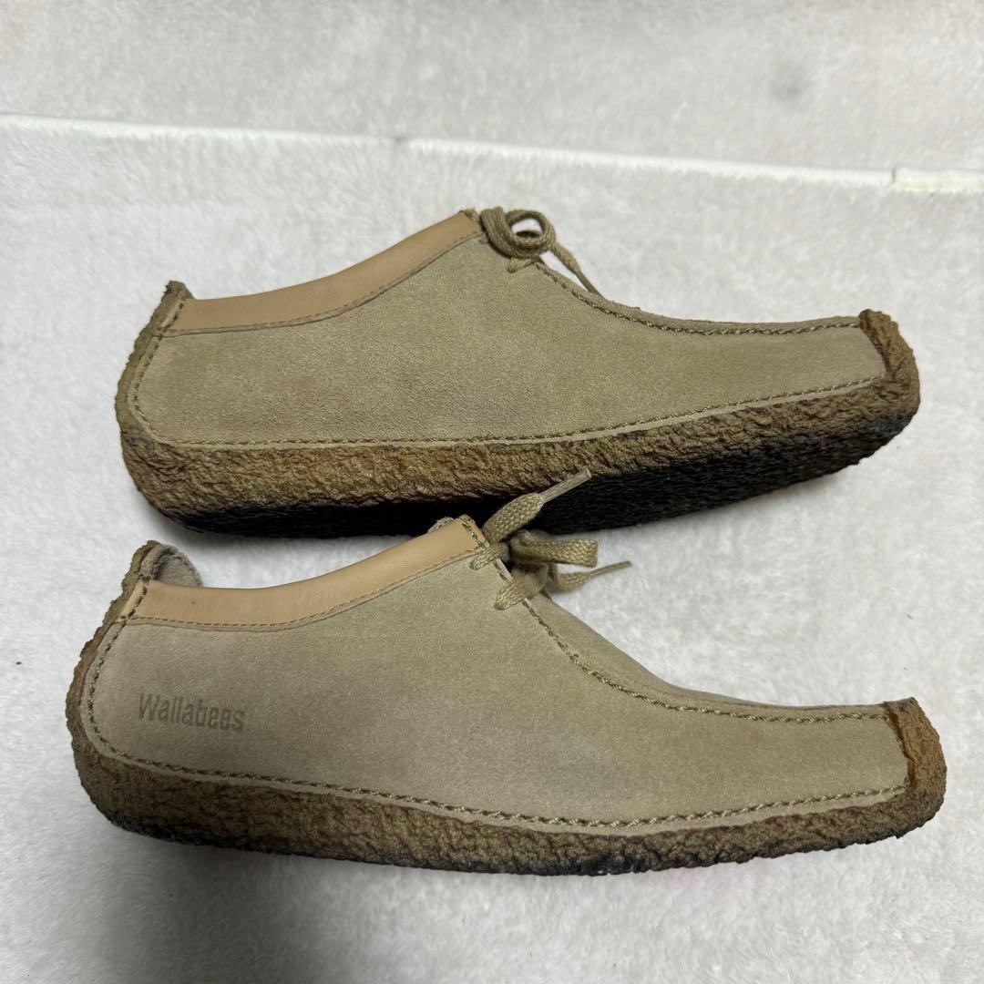 【clarks】美品✨ Natalie ナタリー　UK7M ベージュ　スウェード