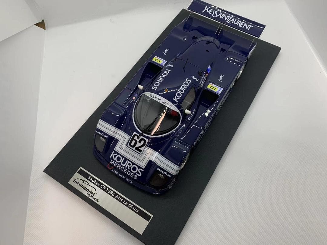 ミニカー 604-006 Tecnomodel 1/18 Sauber C8 1986