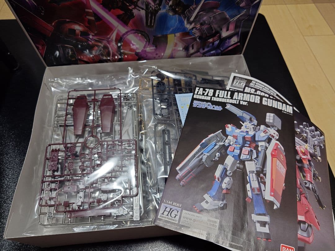 HG 1/144 フルアーマー・ガンダム VS サイコ・ザク