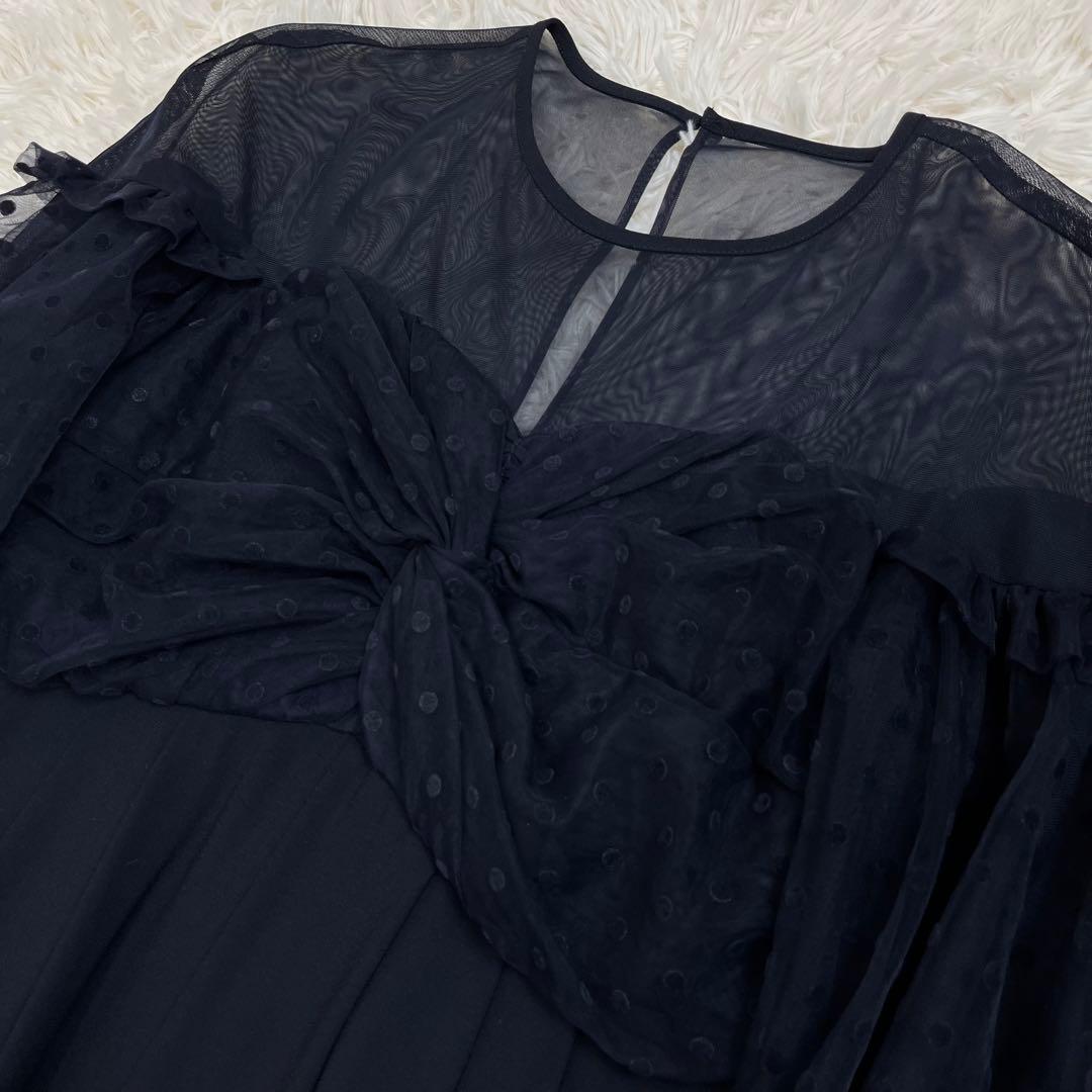 ANDRESD Flocky dot pants dress オールインワン