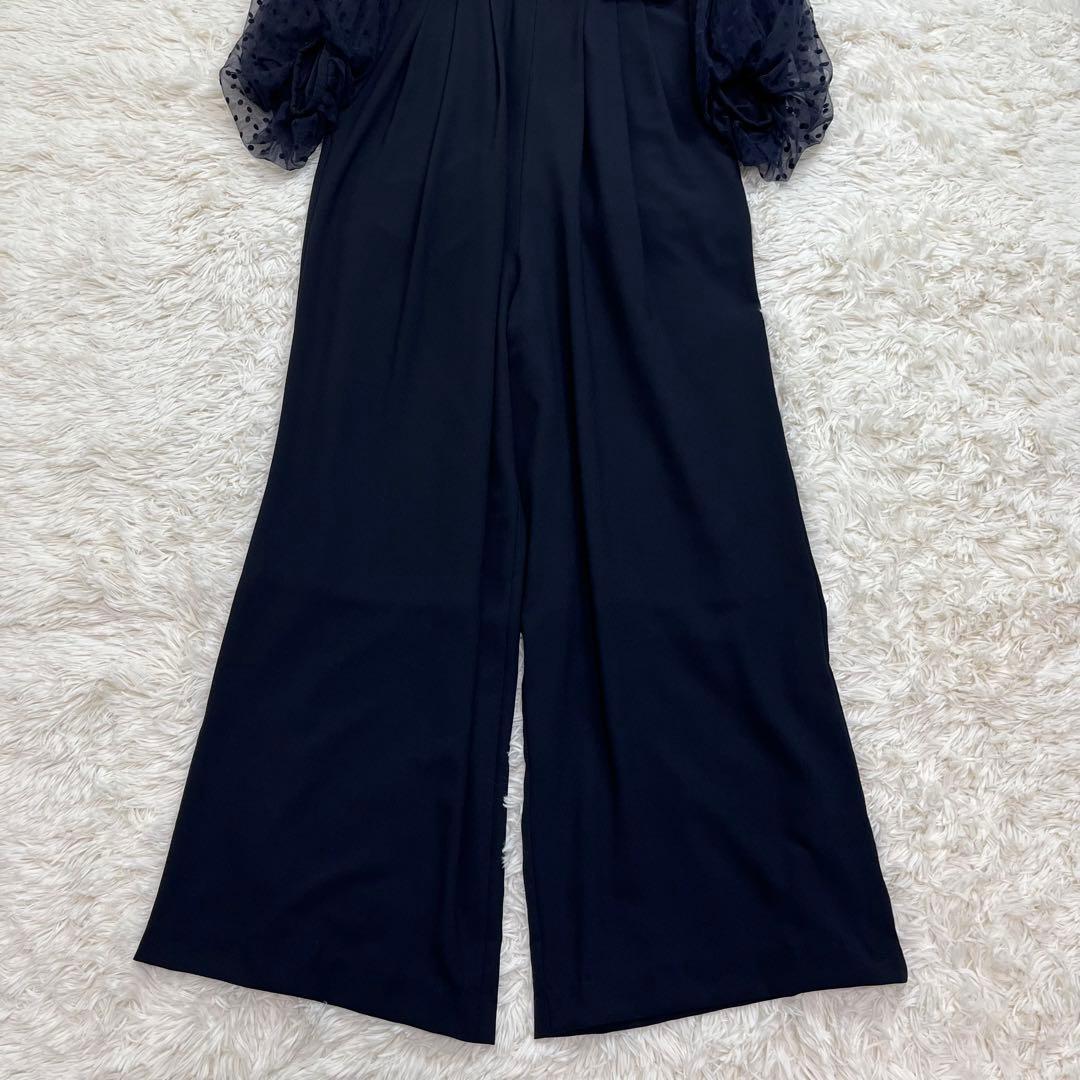 ANDRESD Flocky dot pants dress オールインワン