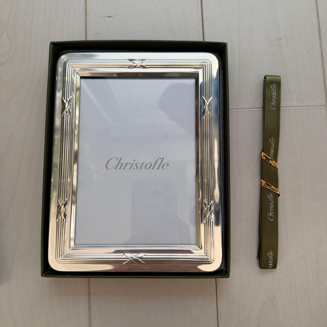 【新品未使用】Christofle クリストフル フォトフレーム 写真立て