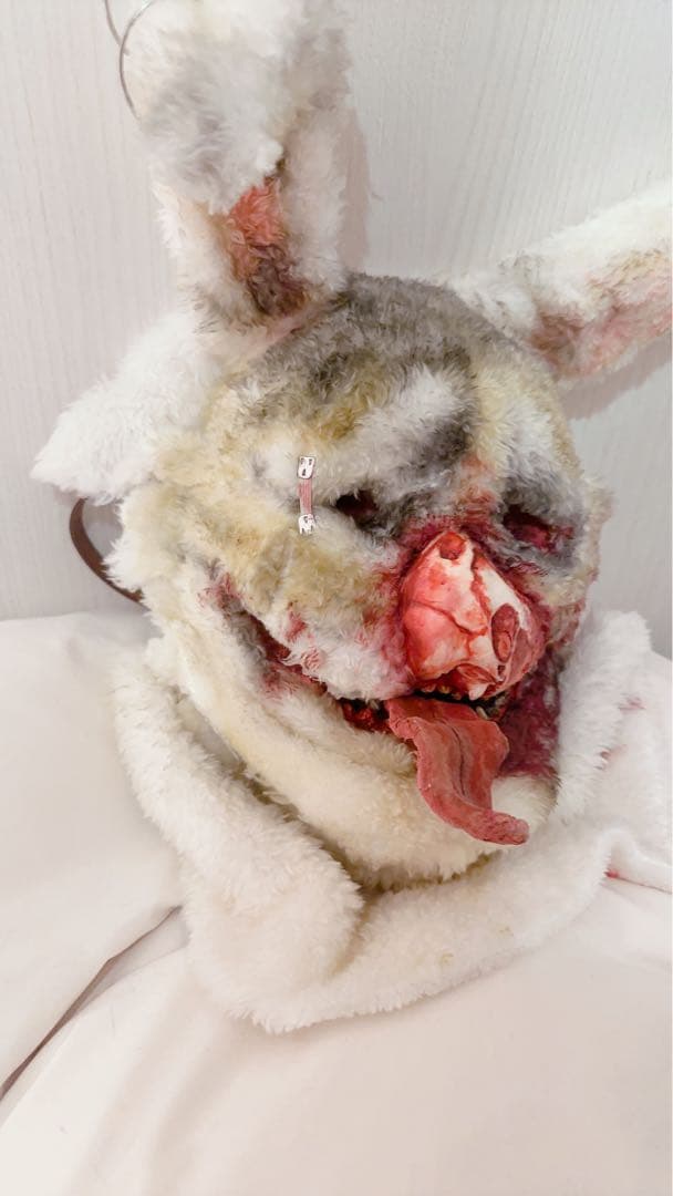 ホラーマスク うさぎ ゾンビ ぬいぐるみ