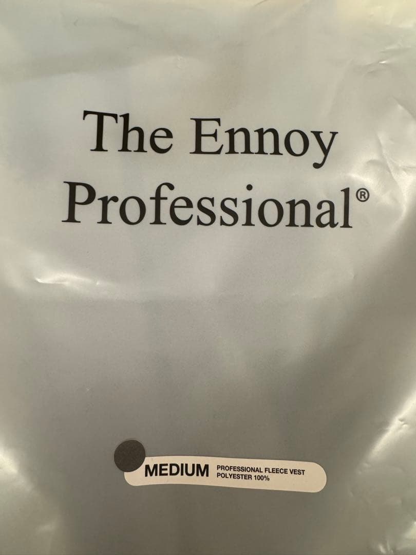 トップス ENNOY PROFESSIONAL FLEECE VEST (GRAY) M