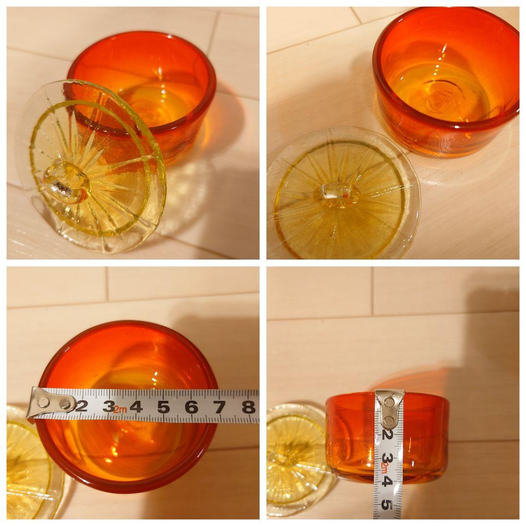 琉球ガラス　小物入れ・キャンディポット・水差し