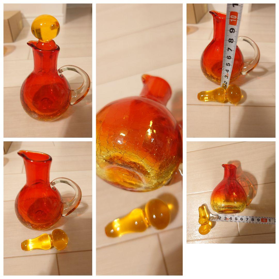 琉球ガラス　小物入れ・キャンディポット・水差し