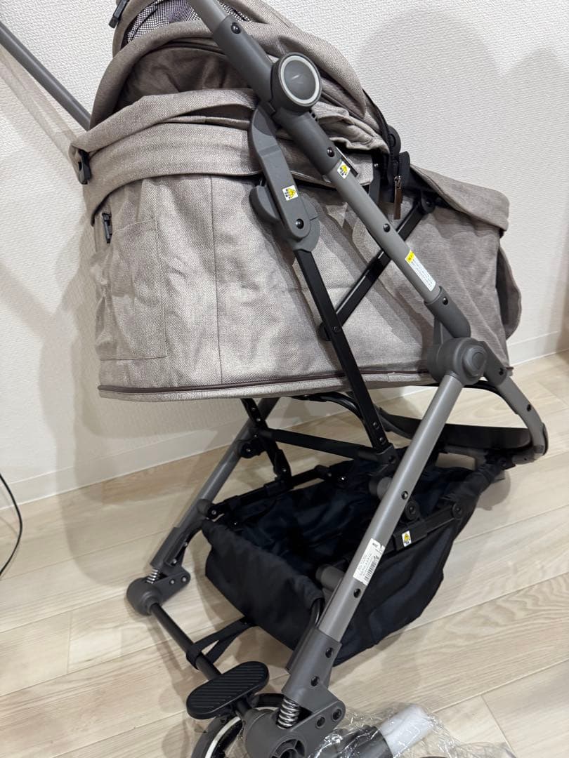 コンビ ペット用カート ルルテイル ベージュcombi