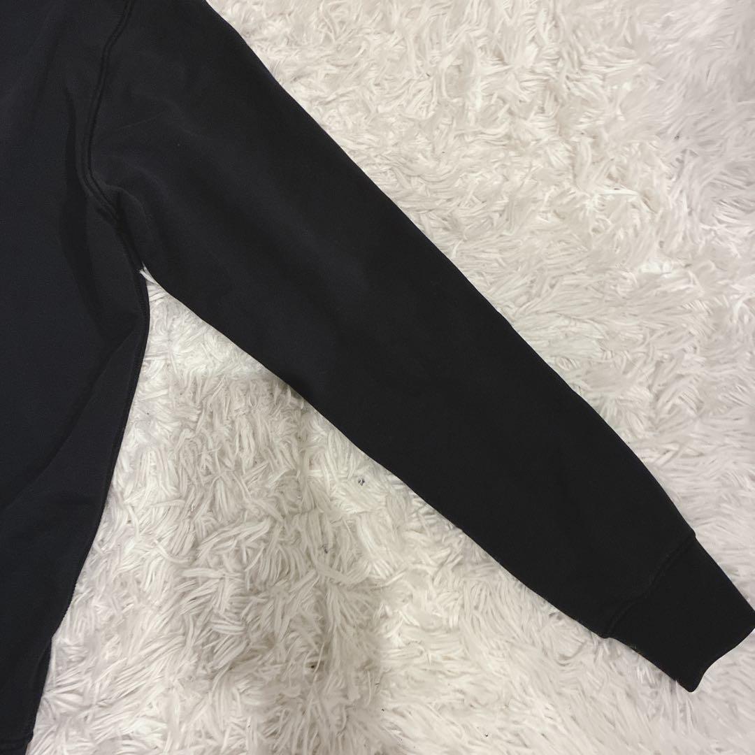 STONE  フルジップ パーカー 黒 L