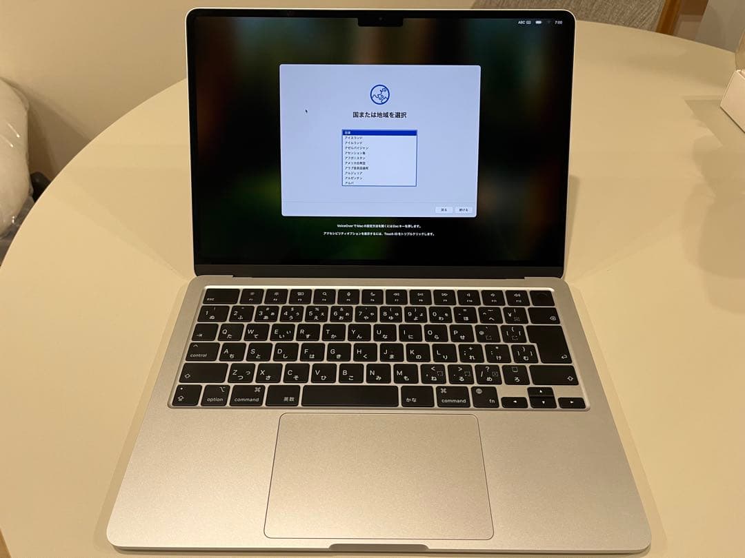 Apple MacBook air M3 8G 256Gシルバー