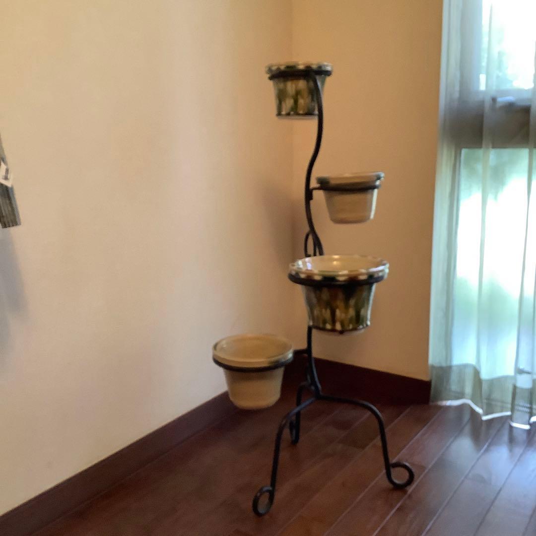 民藝　瀬戸本業窯　七代　水野半次郎作　観葉植物用プランター