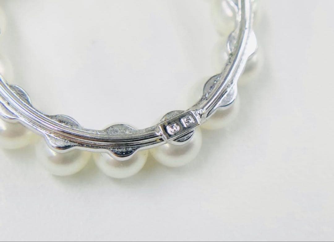 ミキモト 4.4mm サークル ベビーパール ブローチ 付属品セット