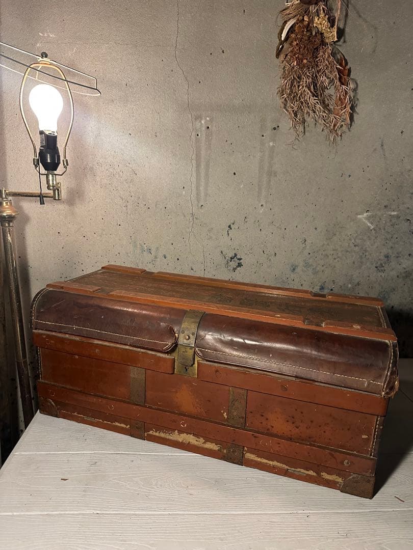 希少　大日本帝国　旧日本軍　軍隊　行李　ケース　当時物　獣督行李