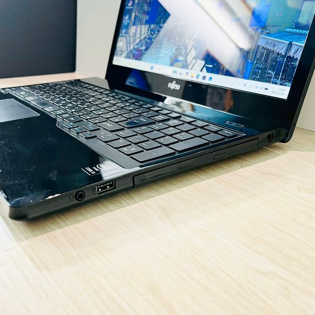 動作快適❤️Win11 SSD ノートパソコン ブルーレイ オフィス テンキー