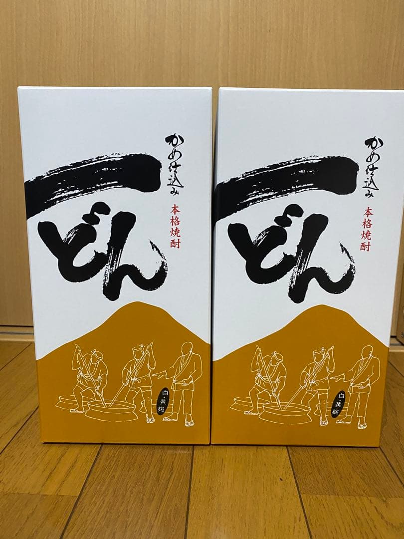 一どん　2本セット　本格焼酎　杜氏の里笠沙　いも焼酎　いっどん