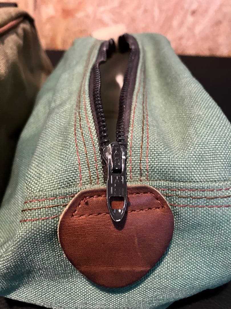 80s ビンテージ エルエルビーン トラベルポーチ 2色セット