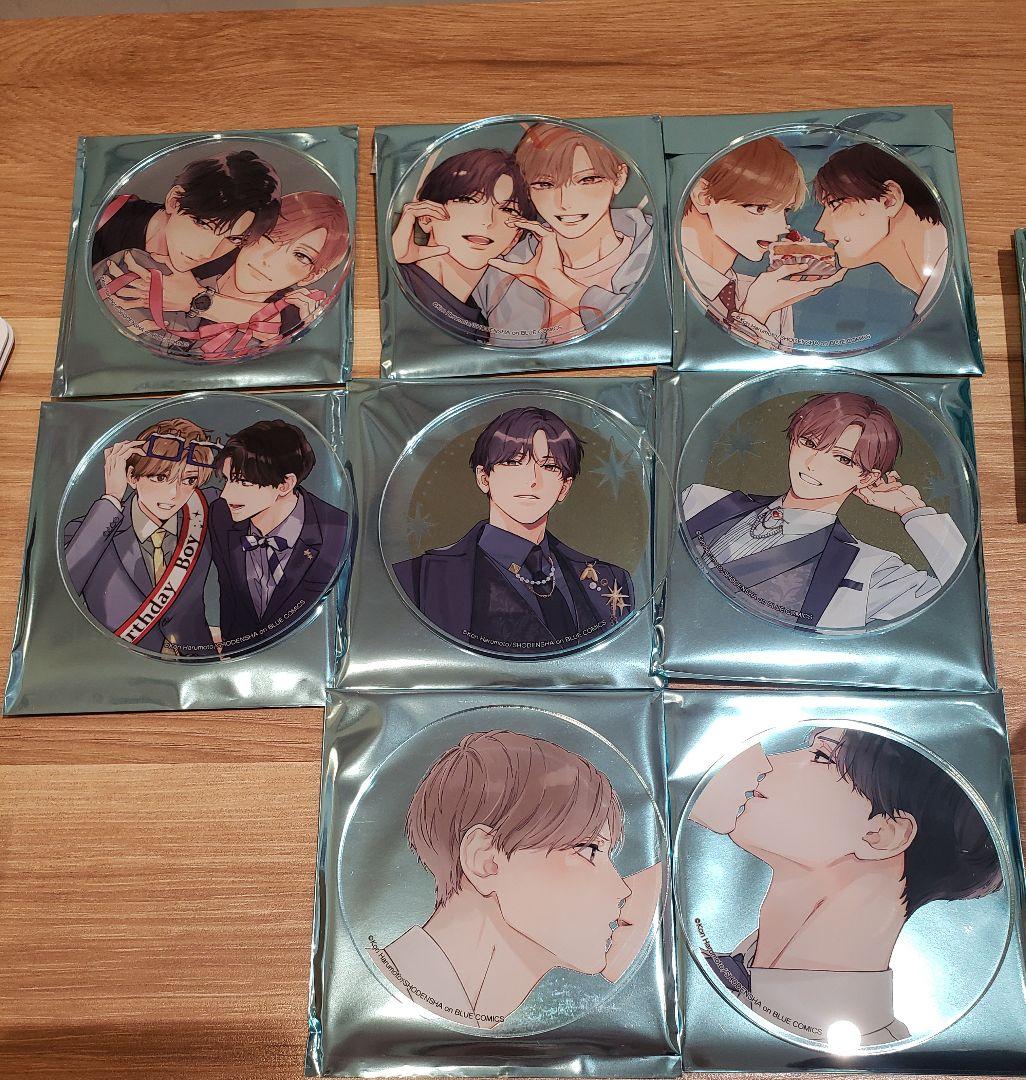 恋をするならひれ伏して　アクリルコースター　全8種 エモカフェ emoafe