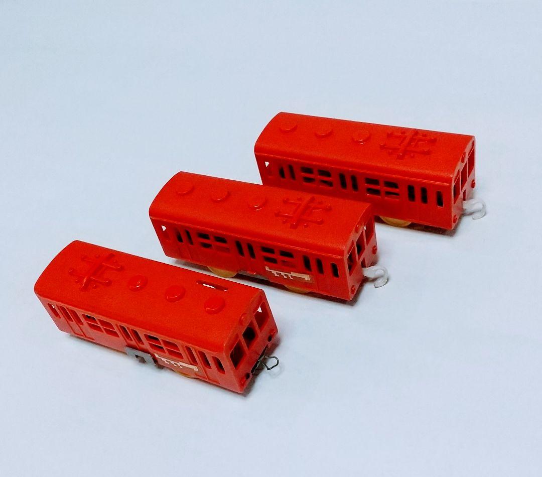 激レア◆101系103系◆赤 中央線◆３両セット◆日本製◆昭和初期◆プラレール