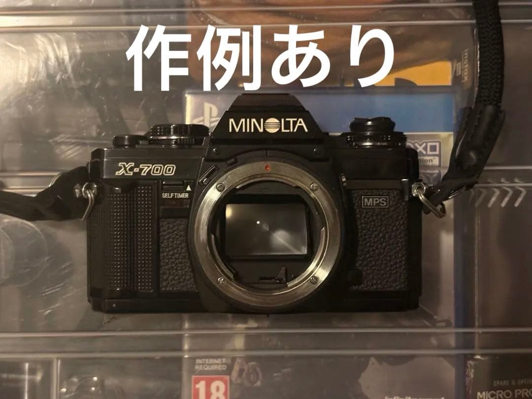 動作ok MINOLTA X-700 New フィルム一眼レフカメラ