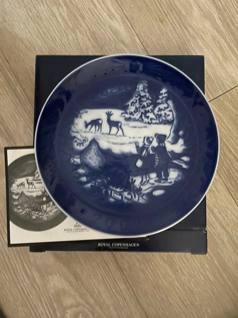 ロイヤルコペンハーゲンイヤーズプレート 7枚セット