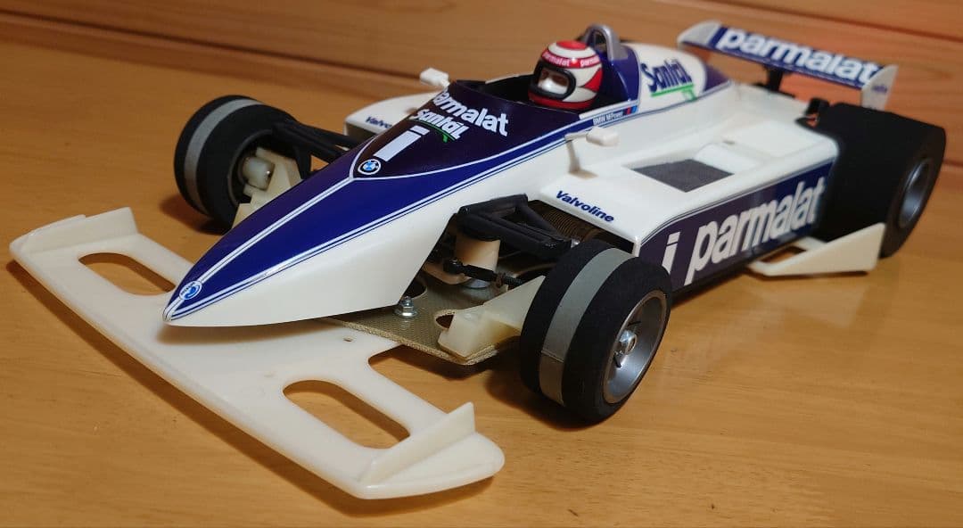 タミヤブラバムBT50競技用スペシャルLEDライト付＆プロポバッテリー…付セット