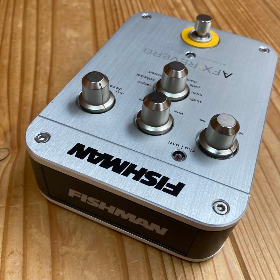 ソロ、フィンガースタイルに抜群にフィット　FISHMAN AFX-REVERB