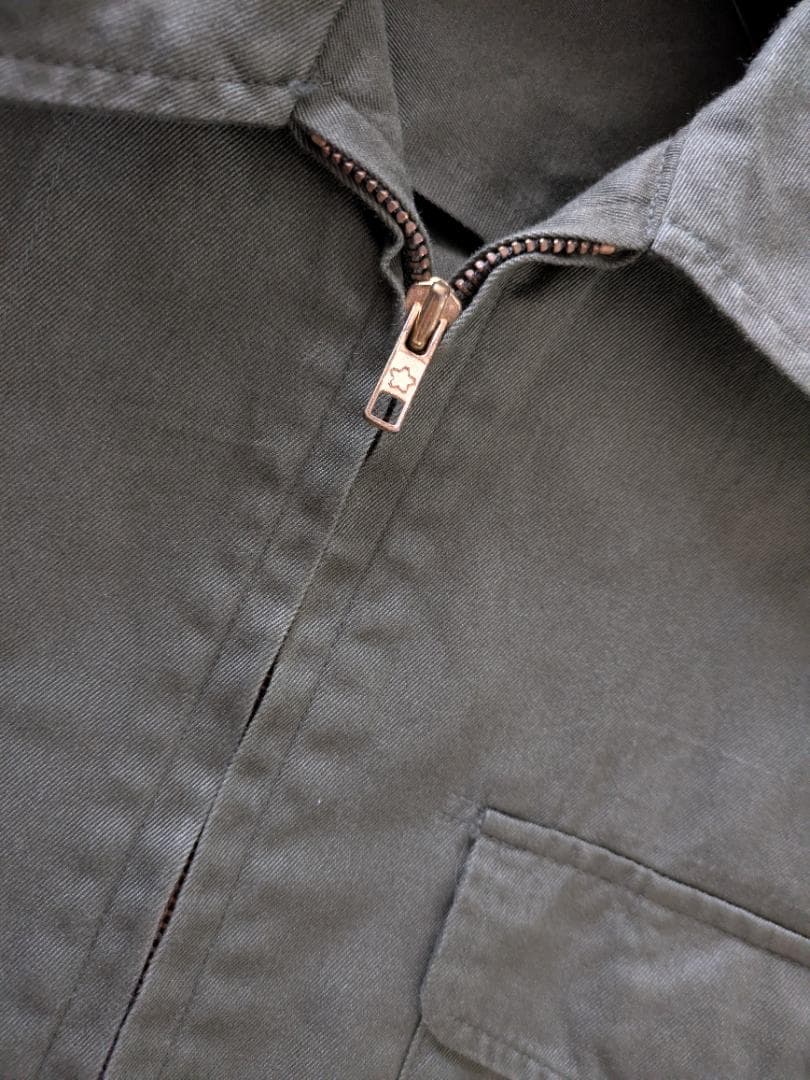 1997年製 防衛庁 官給品 旧型 陸上自衛隊 作業服上衣 OD色 希少品