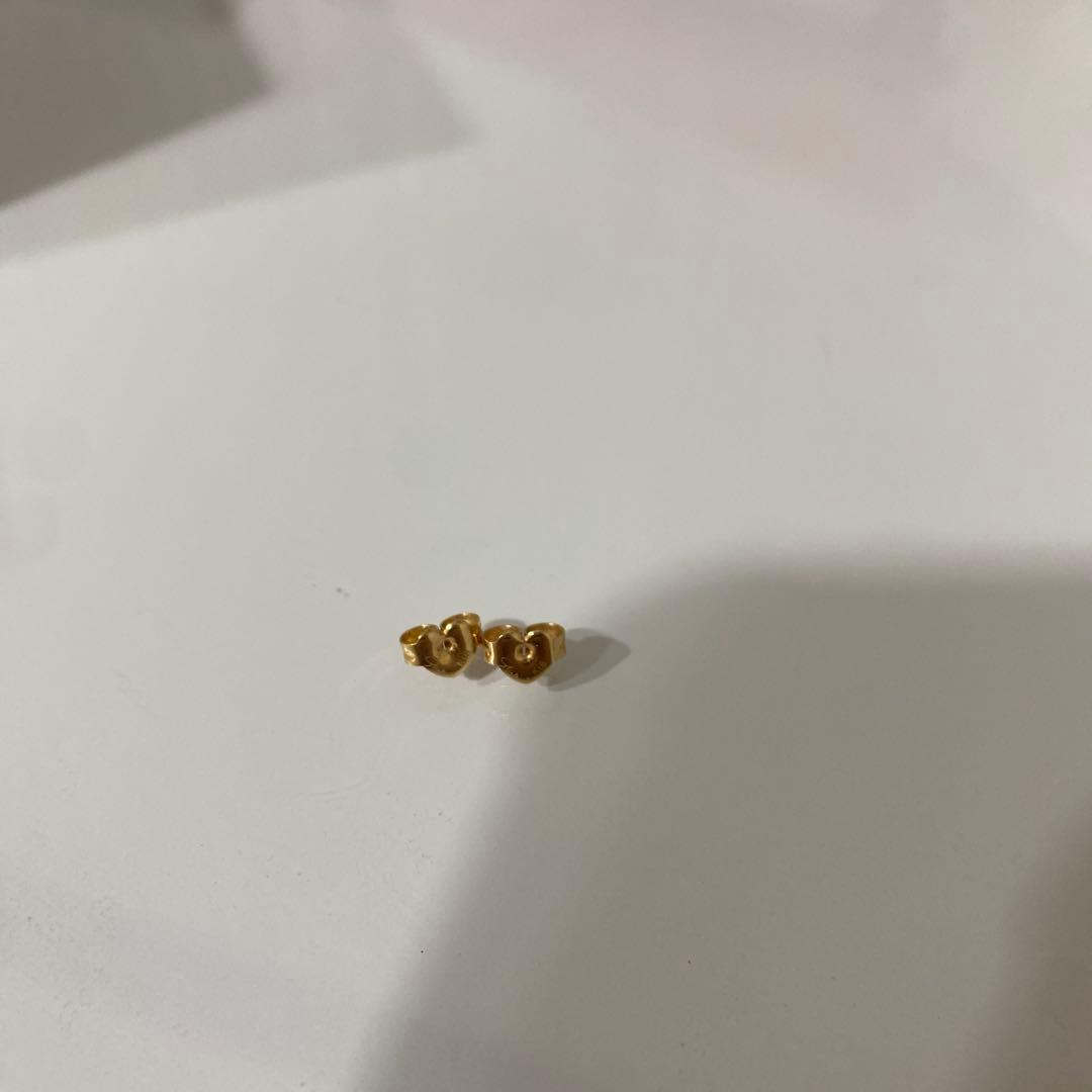 STAR JEWELRY ピアス(両耳) STAR & MOON K18