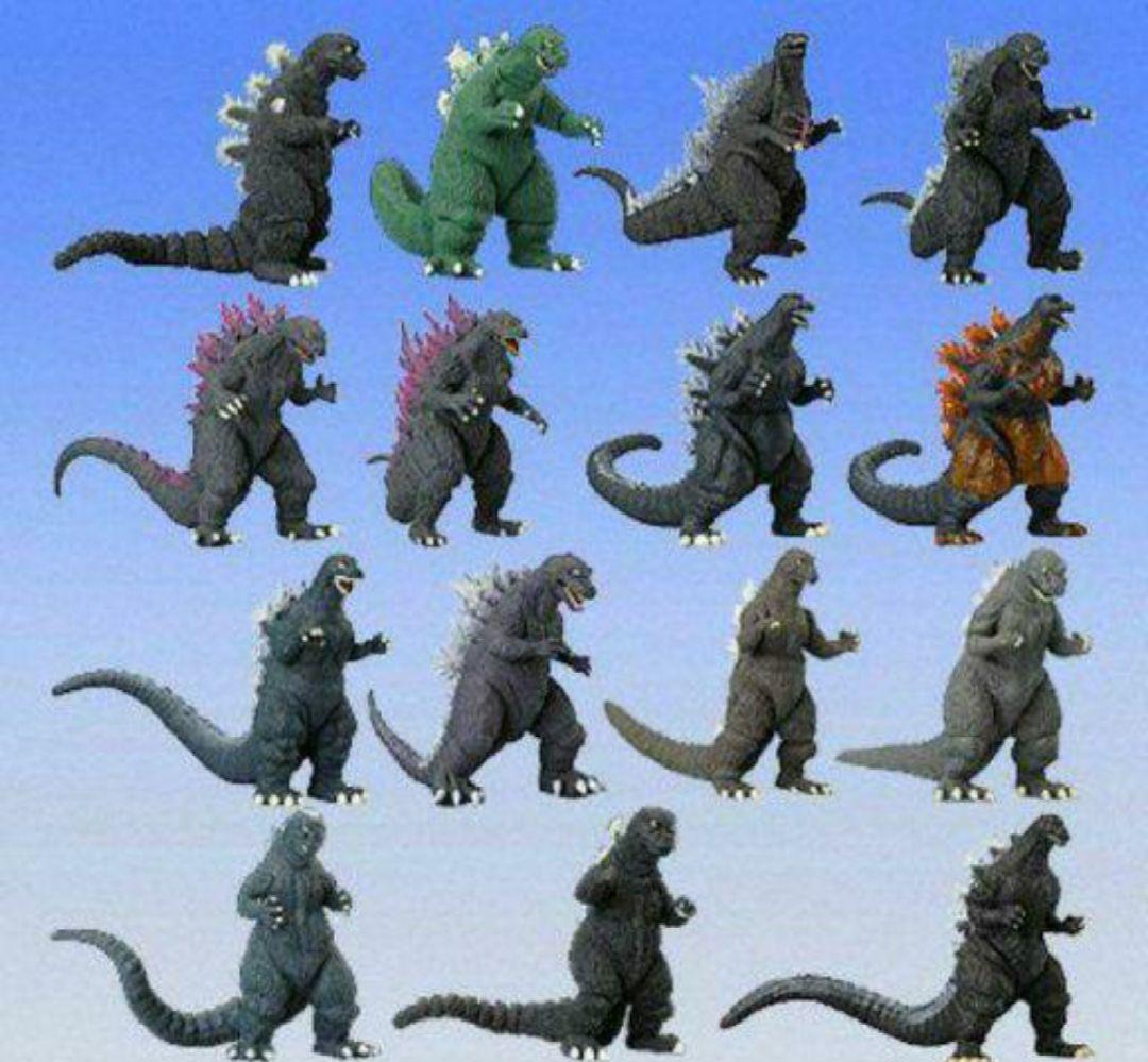 BANDAI ゴジラガチャHG『ゴジラ クロニクル（初版）コンプリート』