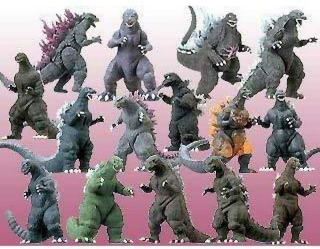 BANDAI ゴジラガチャHG『ゴジラ クロニクル（初版）コンプリート』