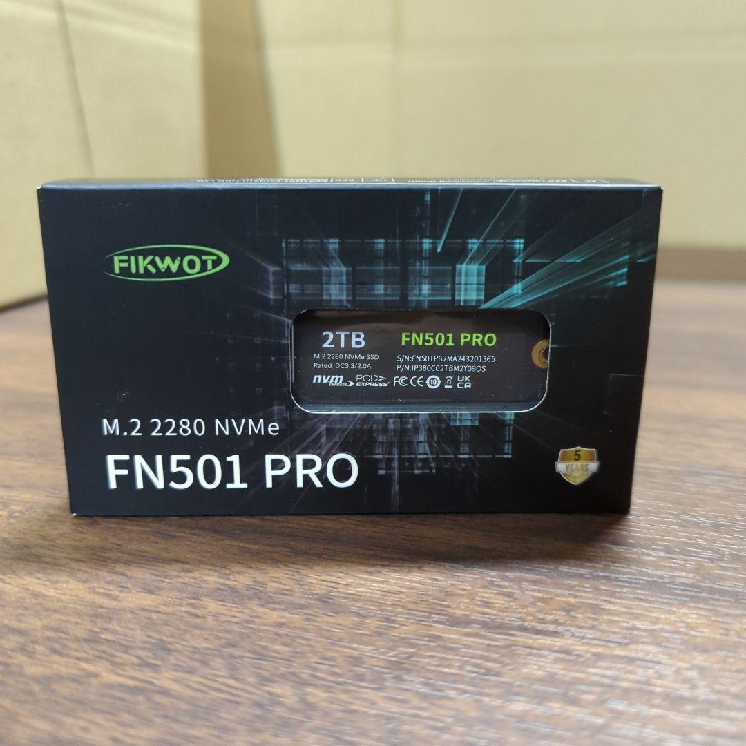 Fikwot FN501 Pro 2TB NVMe SSD 新品