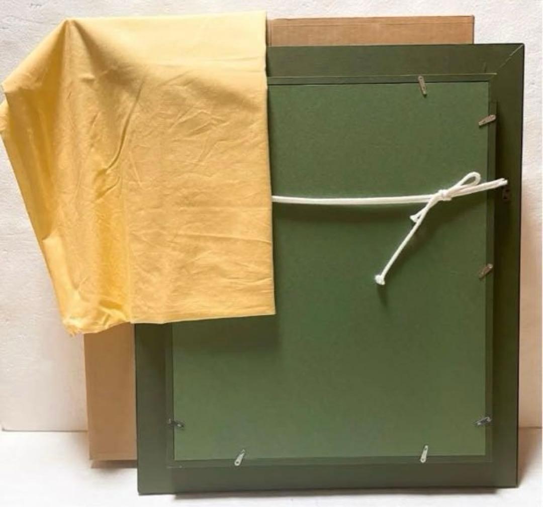 ジミー大西「サークル」F8号　手描き油彩