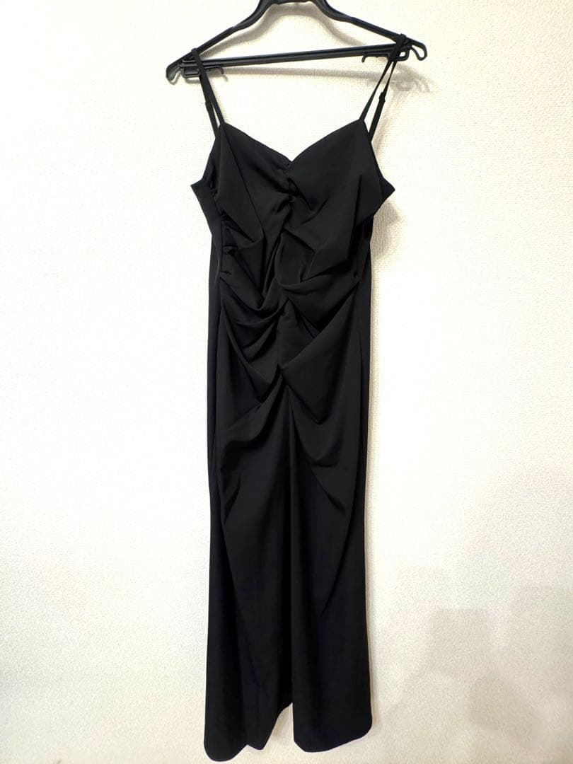 【タグ同封】nianaオケージョンドレス　シアーボレロ　ブラックワンピース